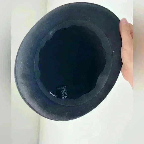 H&M Bowler Black Cosplay Costume Stylish Felt Hat One Size Halloween Accessory - Picture 6 of 9